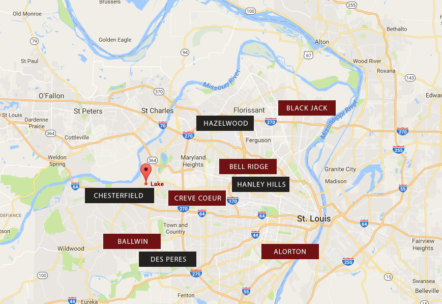 Deacons Area Map